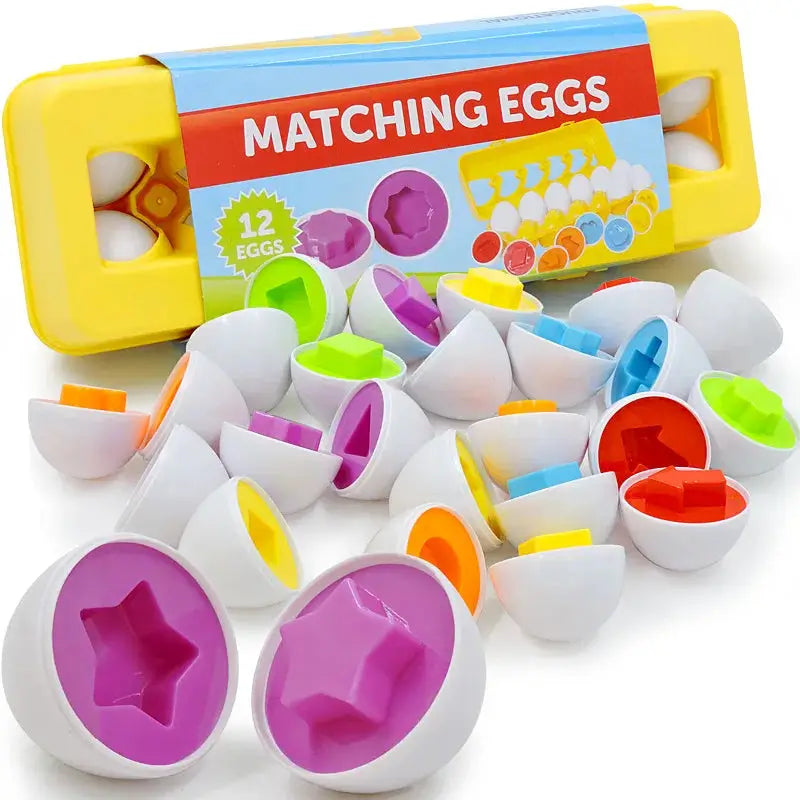 Shape Sorter Toy Egg - Perfect for Fine Motor Skills & Play