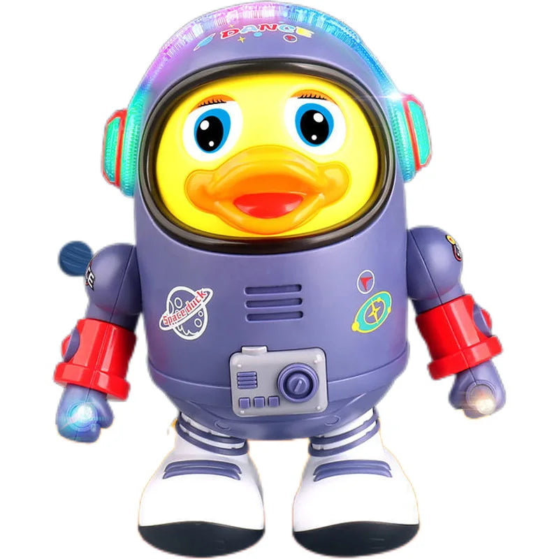 Colorful Robo-Duck toy with interactive features