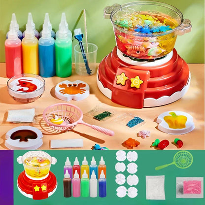 Red Hot Pot Playset with vibrant cooking tools