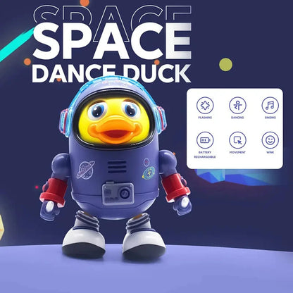 Space Dance Duck with features like flashing and dancing