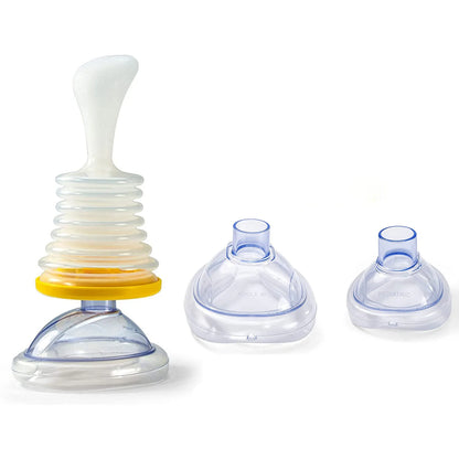 Anti-choking device with adult and pediatric masks